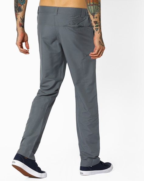 Buy Black Trousers & Pants for Men by T-Base Online | Ajio.com