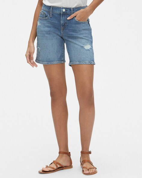 gap blue shorts