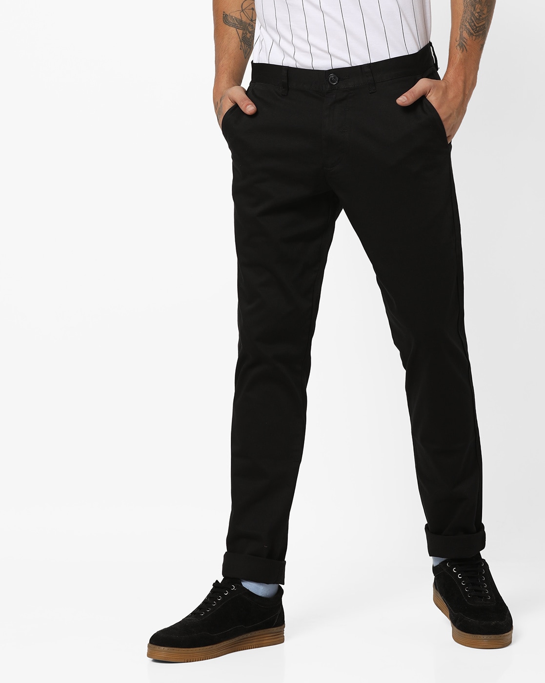 Top 82+ black trousers mens tesco latest - in.duhocakina