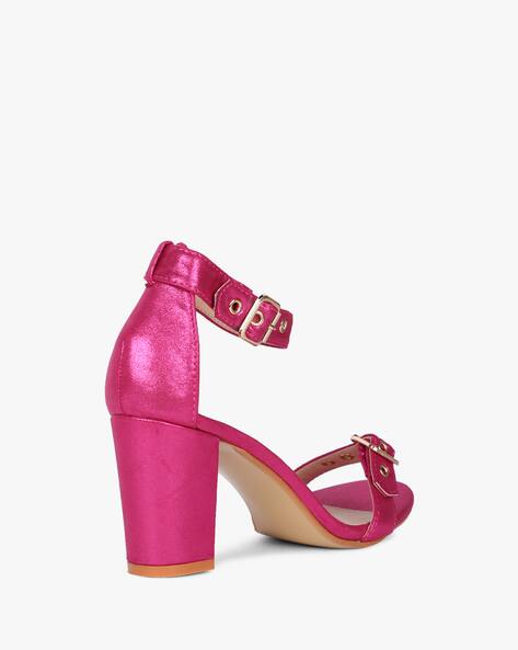fuschia pink heels