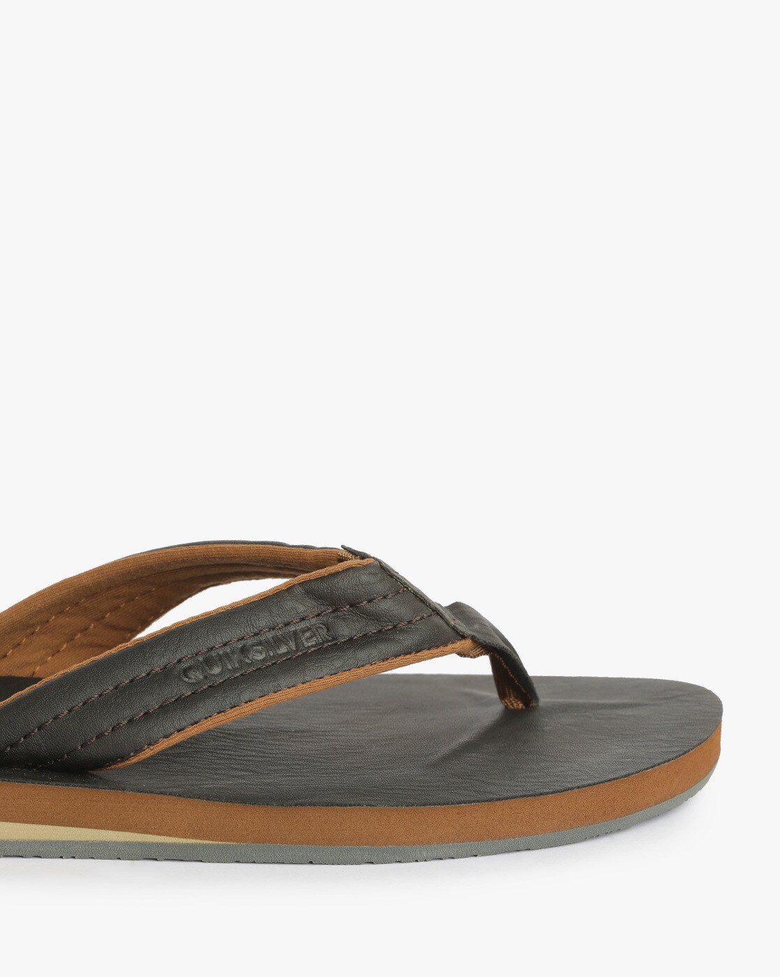 Carver Nubuck Thong Strap Flip Flops