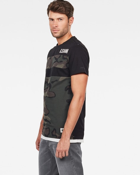 G star raw 2024 camo t shirt