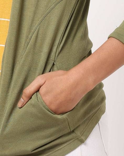 Striped Twofer Top with Insert Pockets (Image - 3)