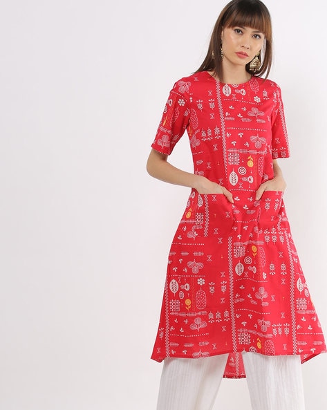 ajio cotton dresses