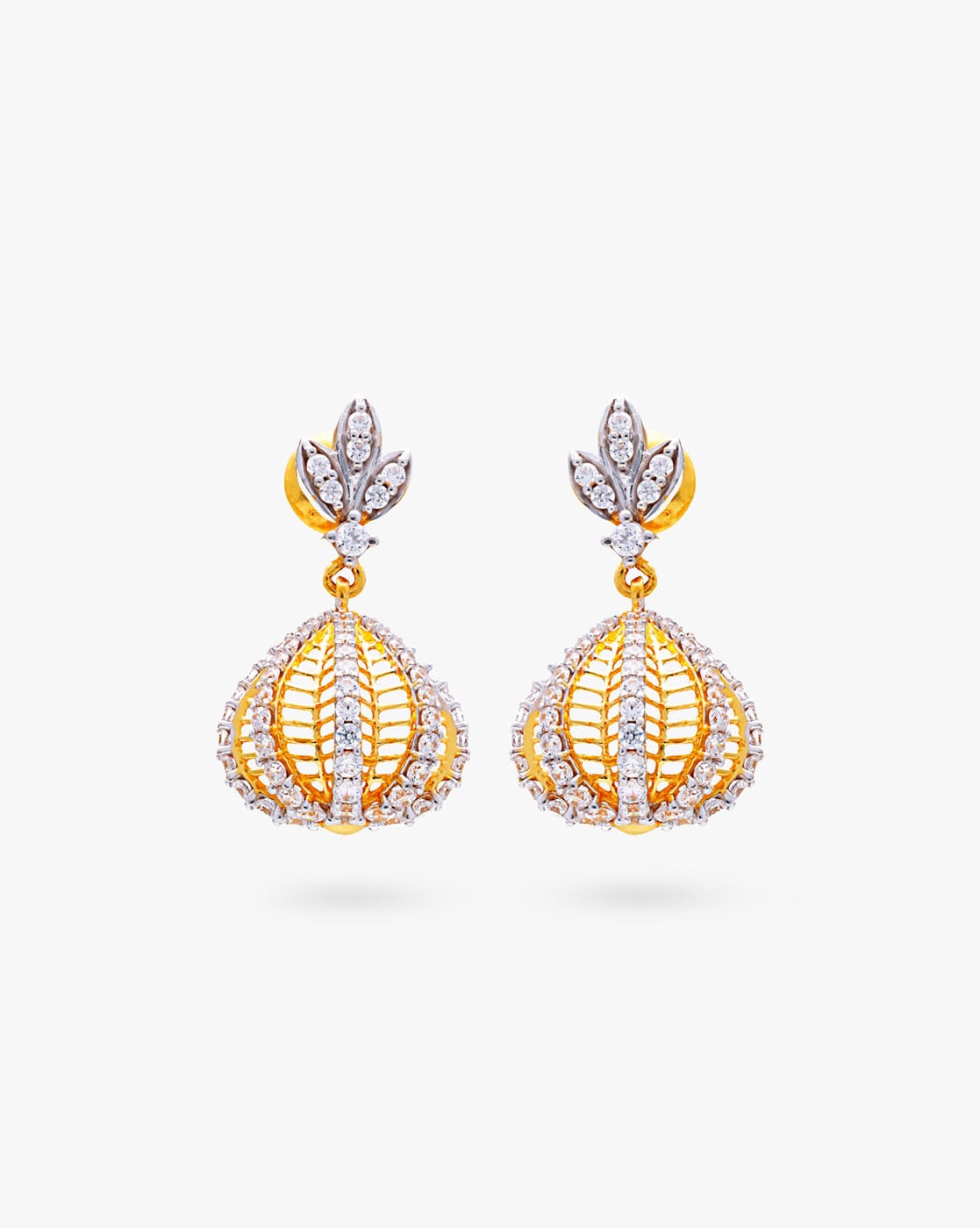 Reliance Jewels - Dazzling pair of earrings for being special. Presenting  