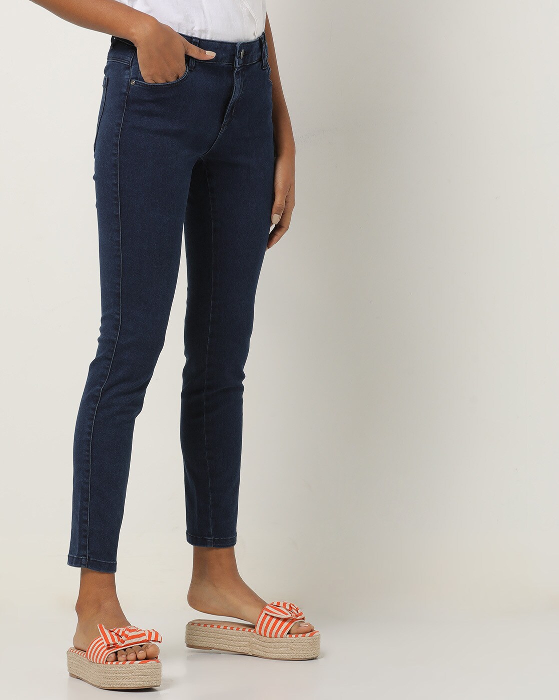 dark navy jeans womens