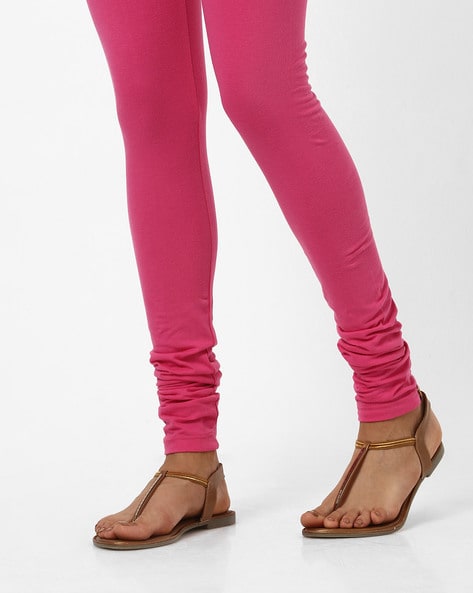 Buy Pink Leggings for Women by AURELIA Online