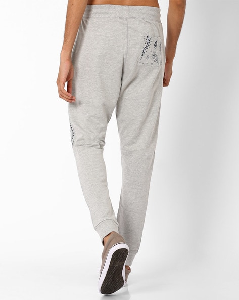 PRIVATE POLICY-Quilted Knee Sweatpants