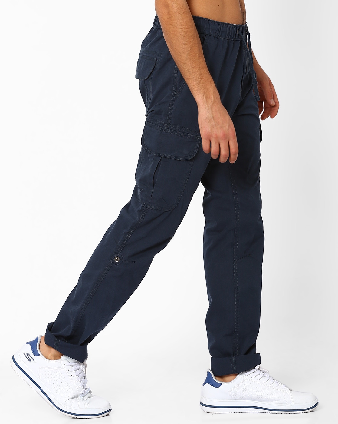 HORST CARGO PANTS- NAVY