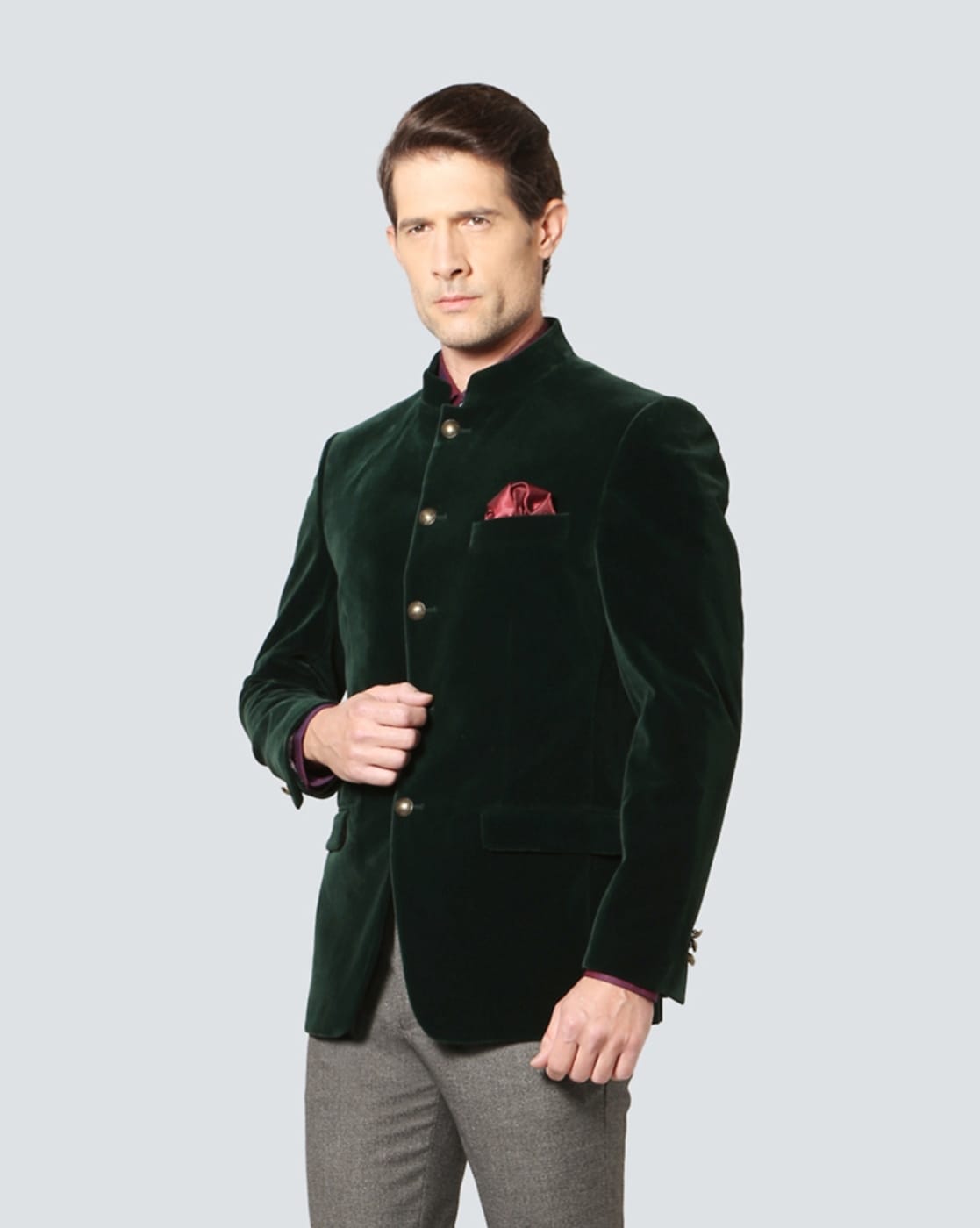 Louis philippe sale green blazer