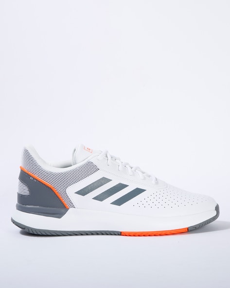 adidas white sport shoes for mens