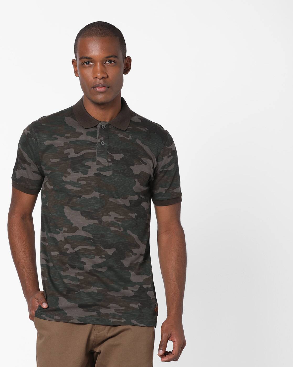 Buy Olive Green Tshirts for Men by DNMX 