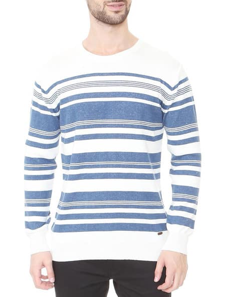 striped full sleeve t shirt
