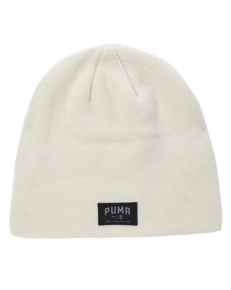 puma beanie white