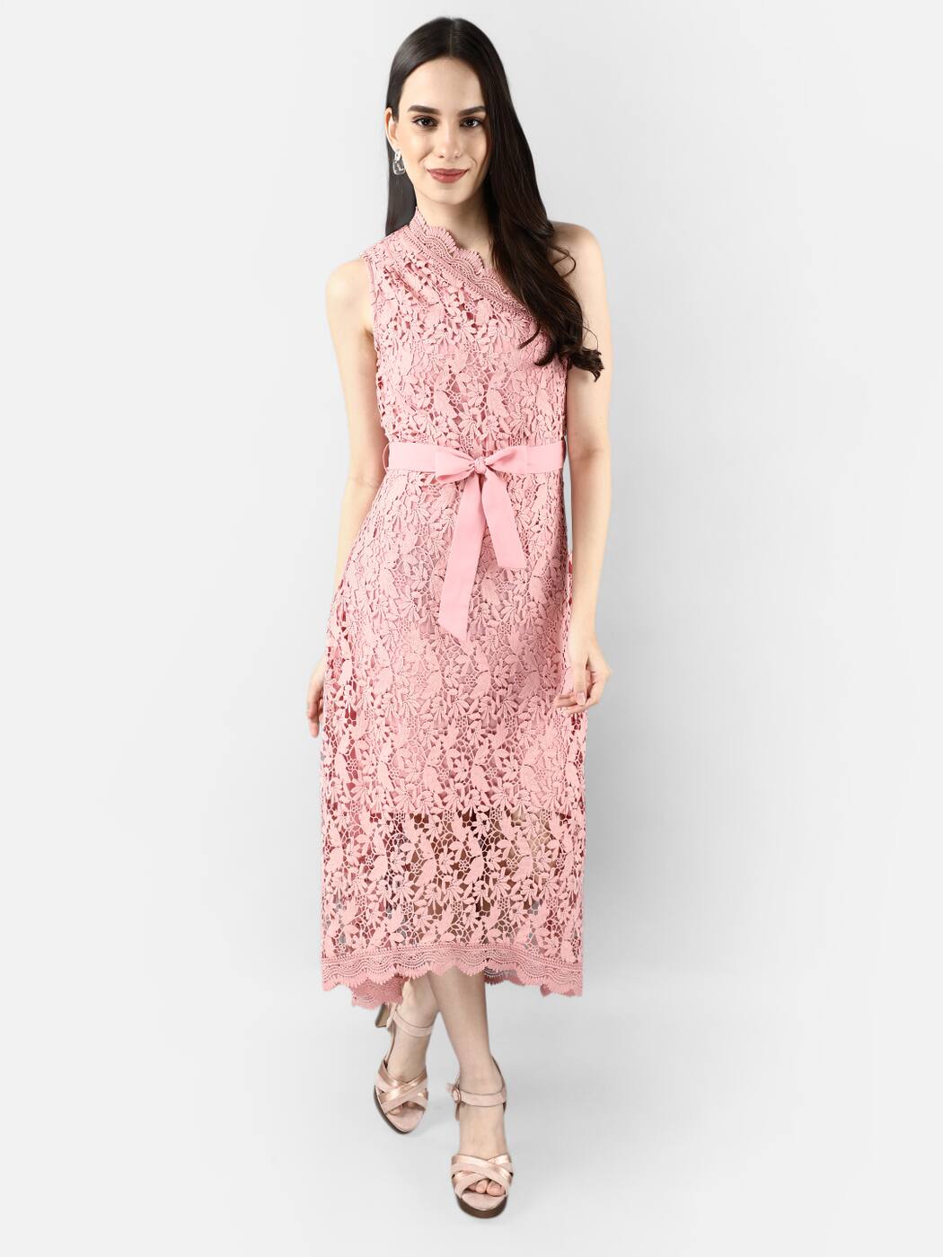 Buy Pink Dresses for Women by Cover 