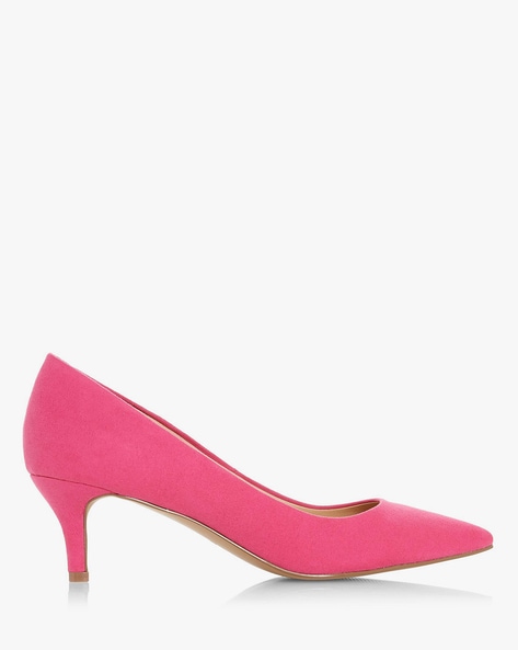 PINK CONCEALED POINTED PLATFORMS COURT SHOES STRAPPY SANDALS HIGH HEELS UK 5