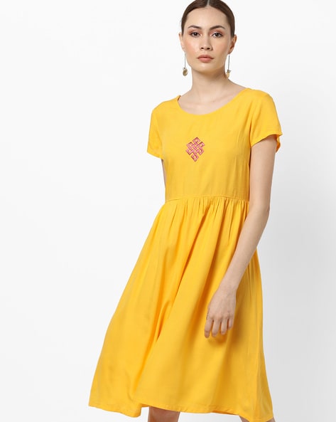 ajio gown dress