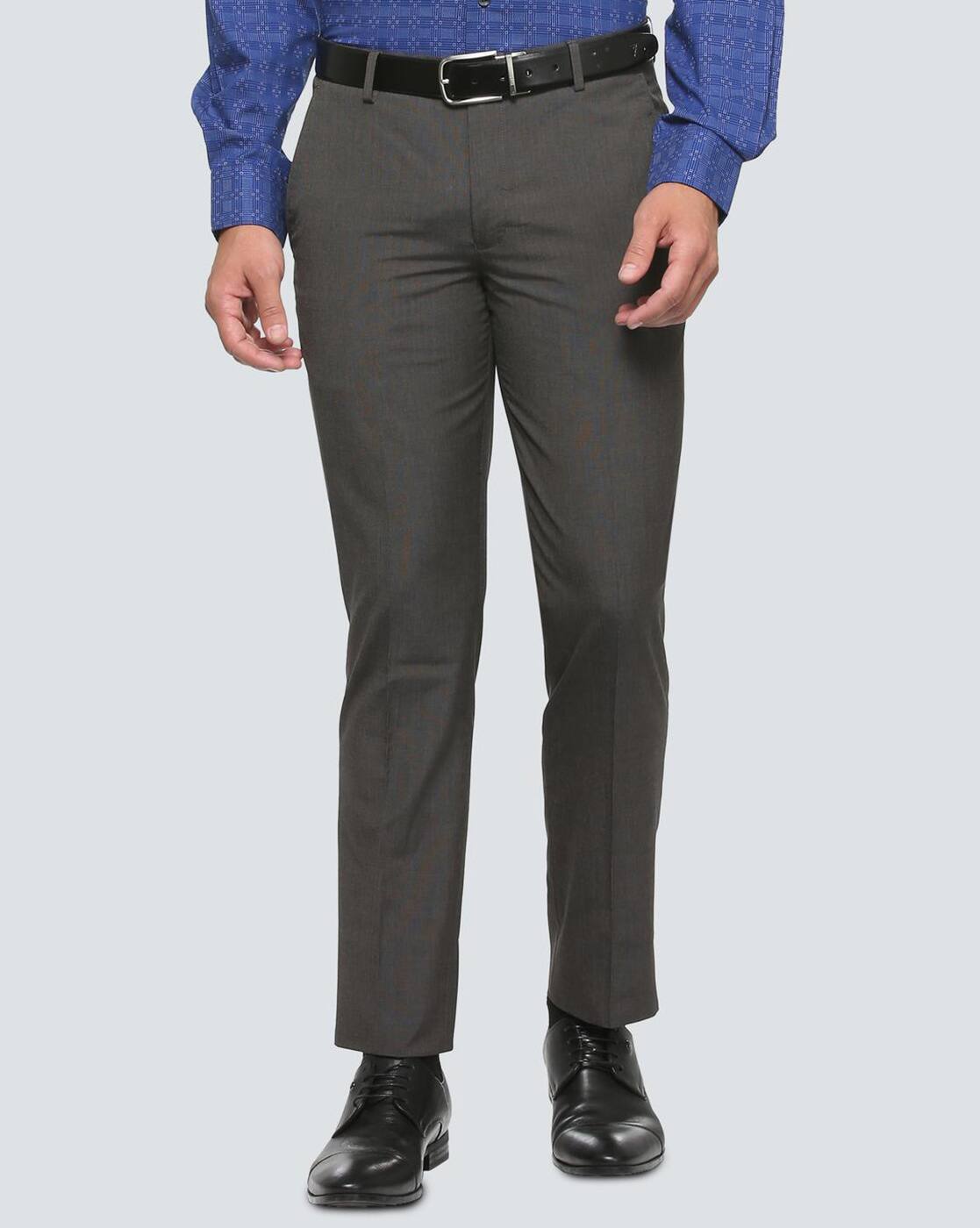 Buy Grey Trousers \u0026 Pants for Men by 