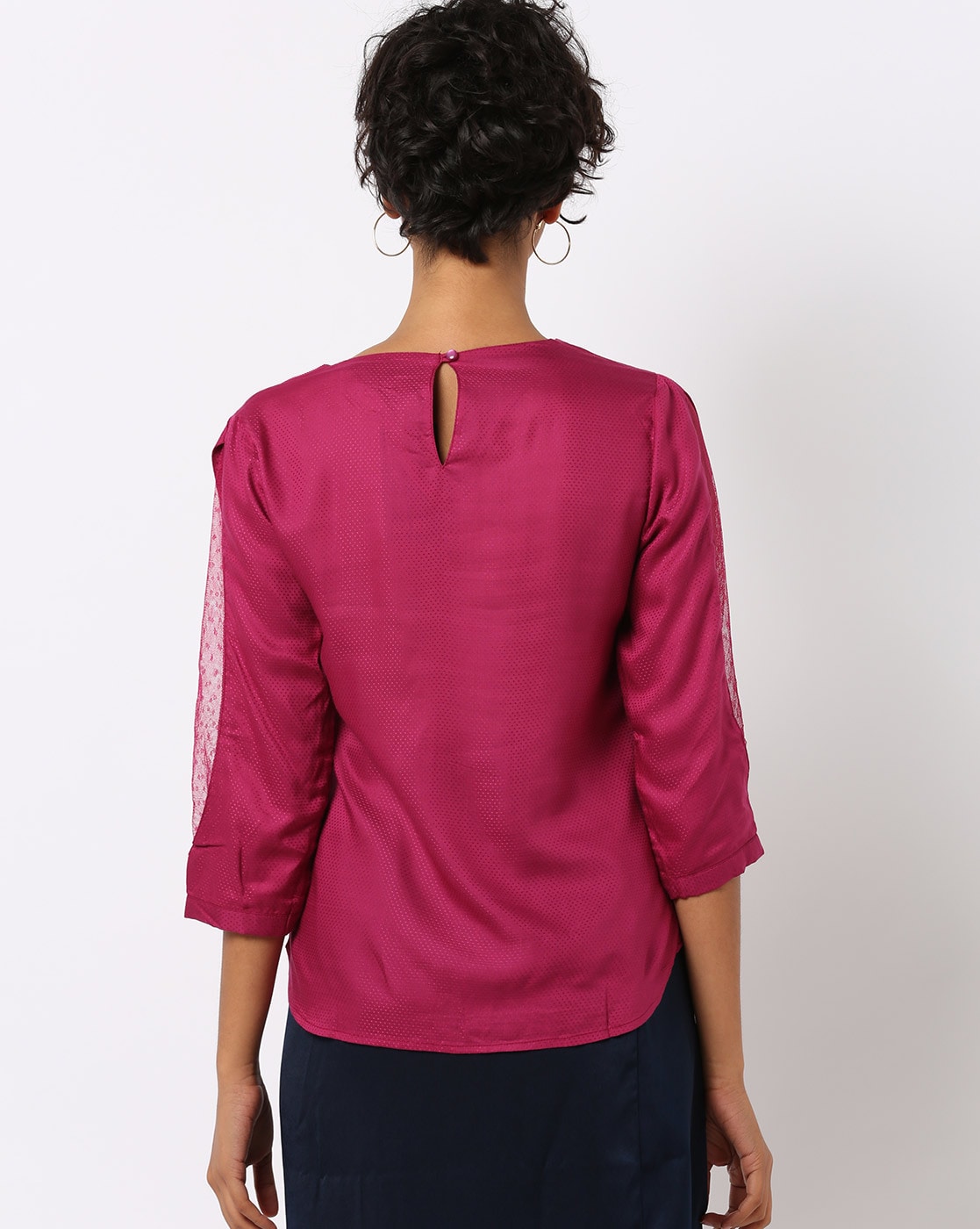 Buy Magenta Tops for Women by Rare Online