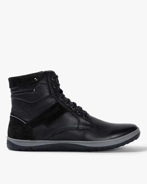 red chief black shoes