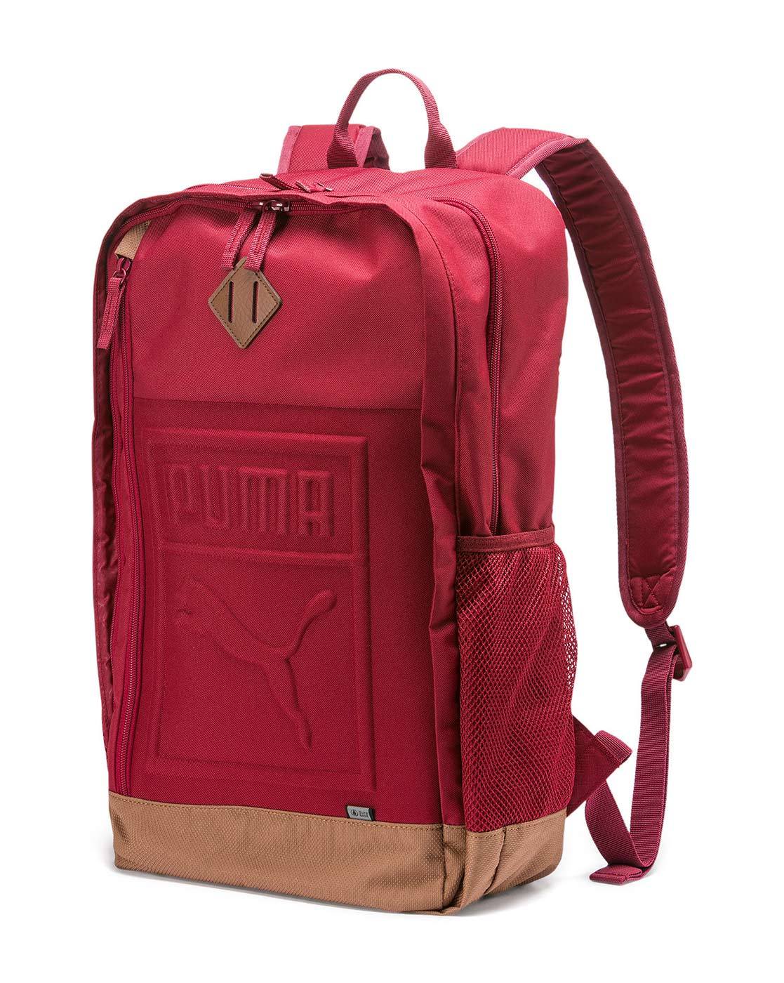 puma embossed backpack