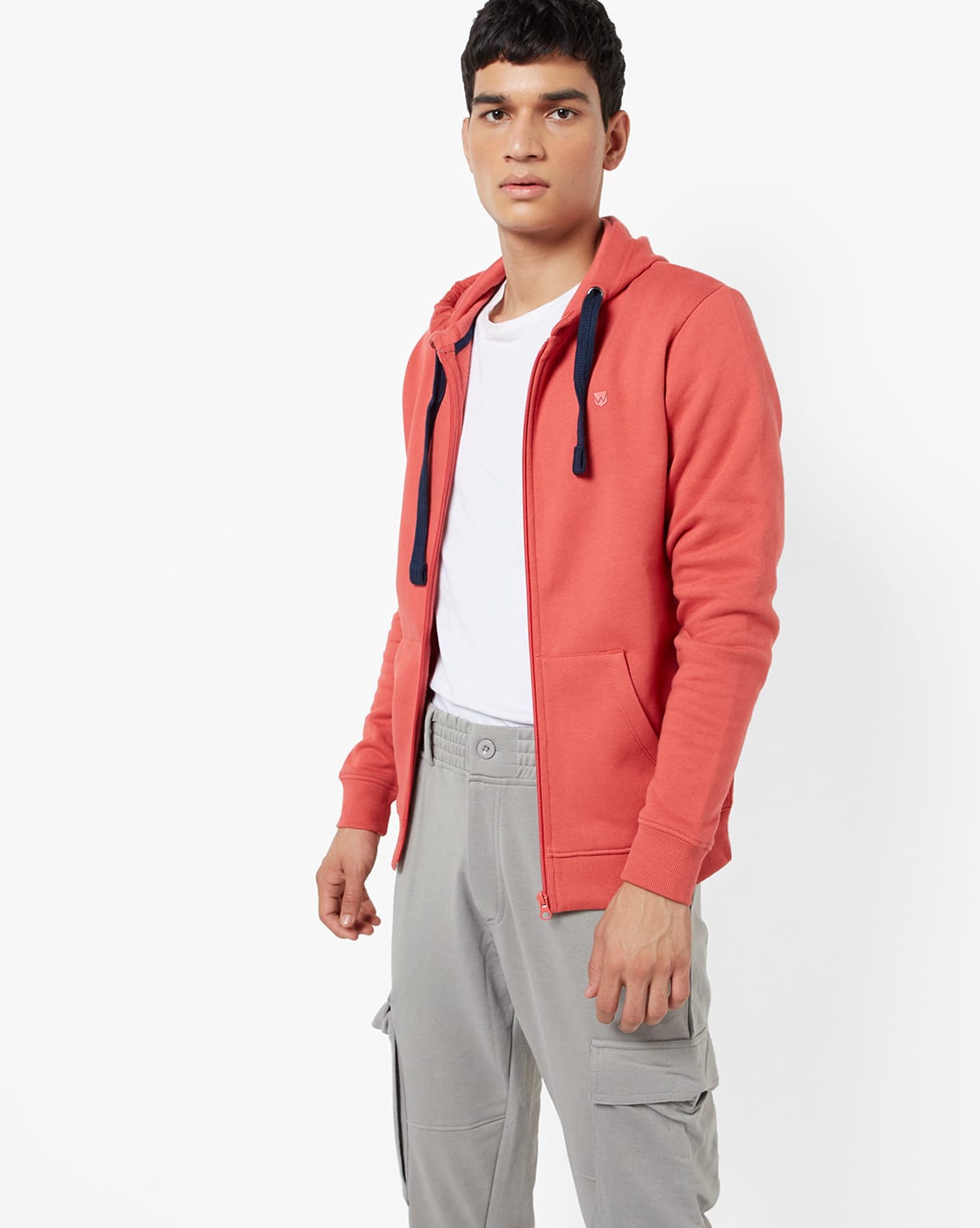 rust pink sweatshirt