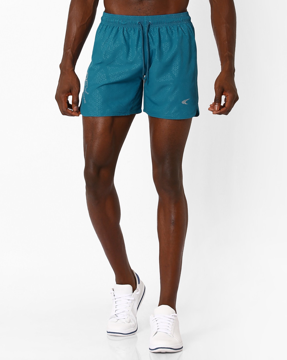 drawstring running shorts