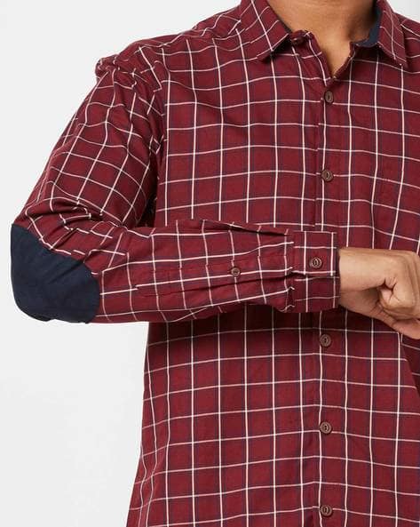Buy Maroon Shirts for Men by VOI JEANS Online