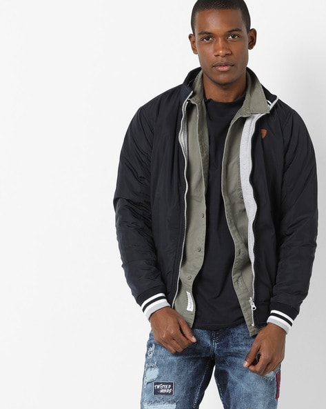 Buy Navy Blue Grey Jackets Coats for Men by NETPLAY Online