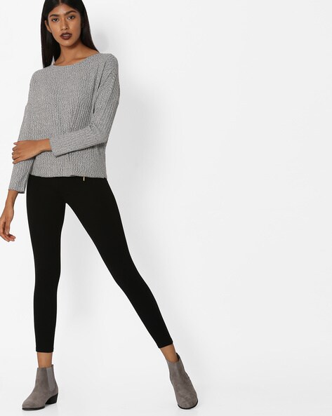 Buy Grey Sweaters & Cardigans for Women by ONLY Online
