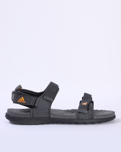 grey flat sandals