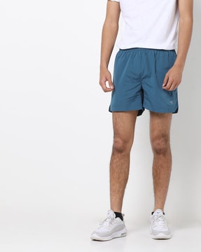 mid rise running shorts