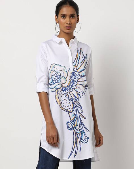 Buy White Shirts, Tops \u0026 Tunic for 