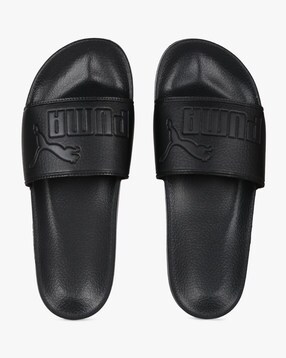 puma leadcat embossed slides