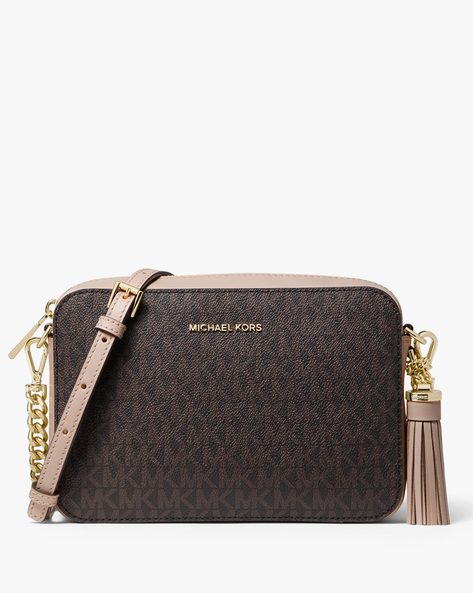 Buy Dark Brown & Pink Handbags for Women by Michael Kors Online 