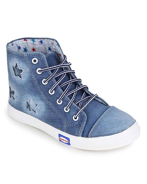 LL Bean Shoes Mens 9.5 Medium Blue Sun Washed Denim Canvas Casual Sneakers  | eBay