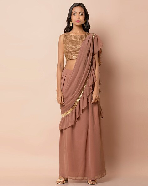 drape saree skirt