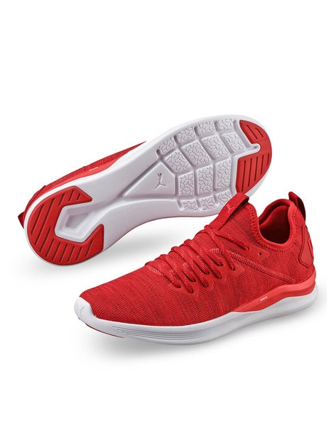 puma sports shoes red colour