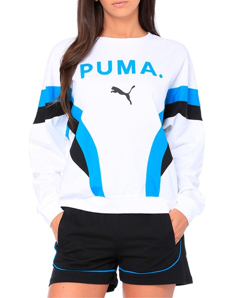 Puma chase long hot sale sleeve top