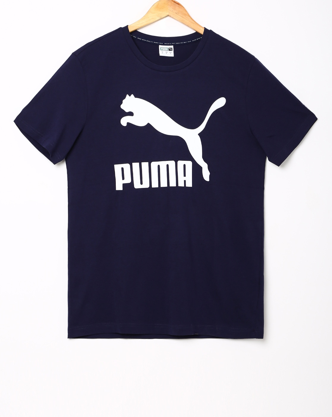navy blue puma shirt