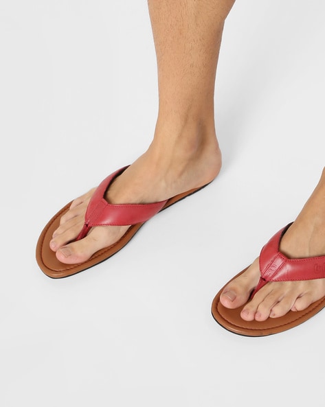 Red cooper outlet slippers