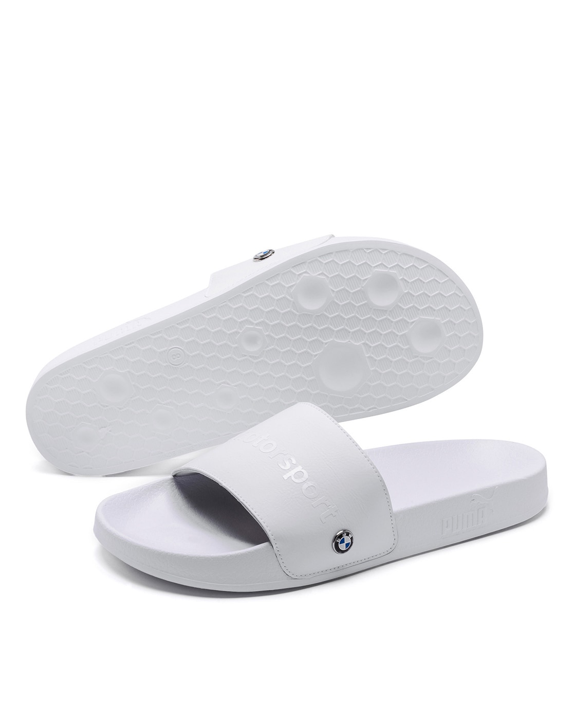 white slippers online