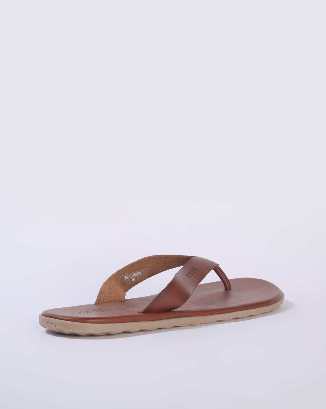 us polo assn norwalk tan slippers