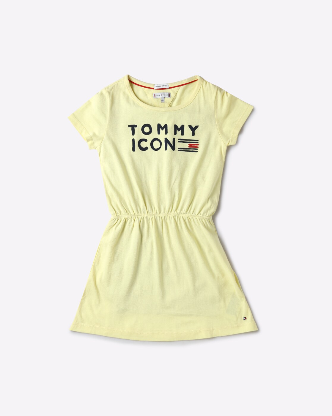 tommy hilfiger yellow dress