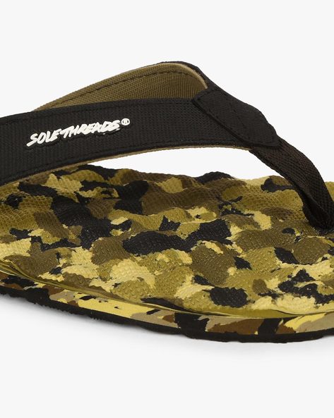 Accu Reef Camo Print Flip Flops