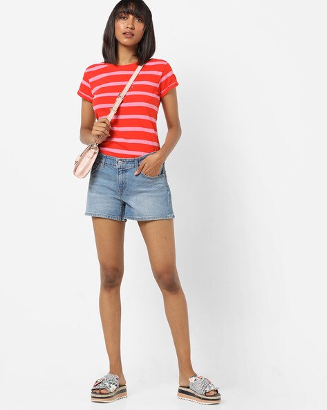 Buy Blue Shorts for Women by LEVIS Online