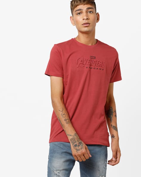 Avengers Endgame Red Avengers Shirt Buy Red Tshirts For Men By