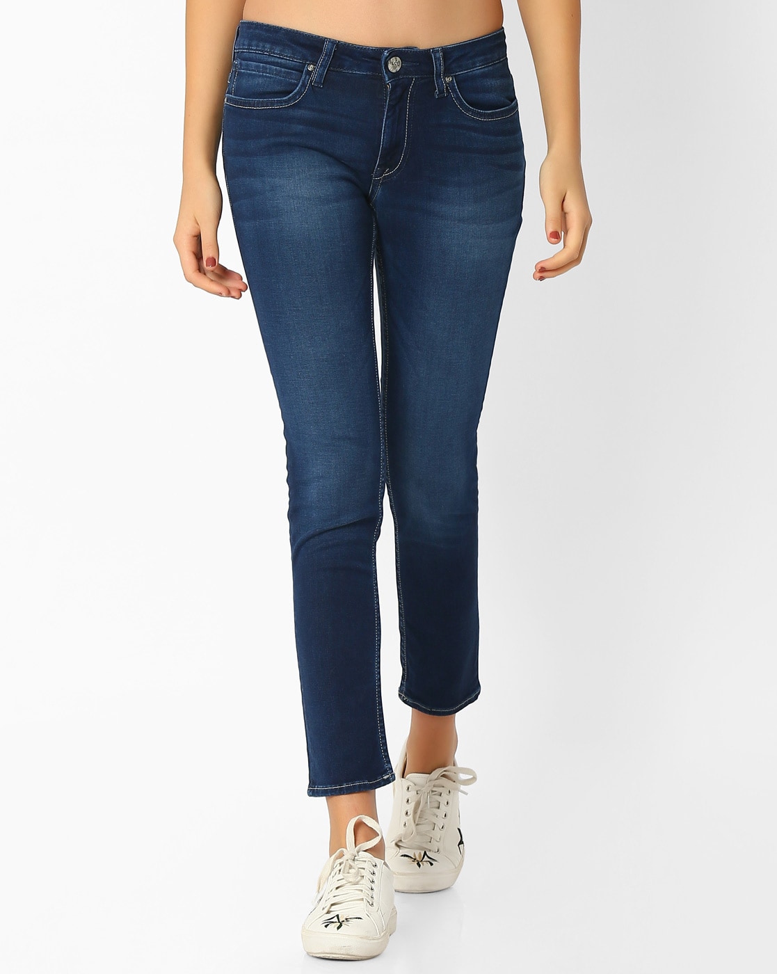 lee ankle length jeans