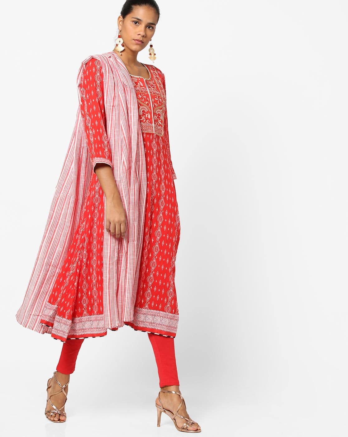 Ajio churidar tops Clearance