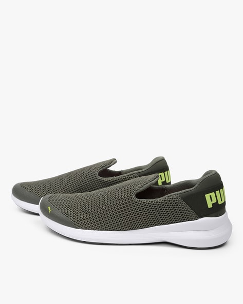Olive Green Sneakers for Men by Puma 
